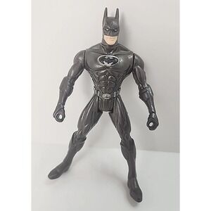 1997 DC Comics Kenner 5" Batman Action Figure Gray Silver